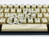 ISO Enter Resin Keycaps OEM Clear Transparent Keycap For MX Mechanical Keyboard Model