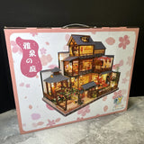 DIY Wooden Dollhouse Model No. P006-B Garden Dollhouse Kit CUTEBEE Model