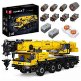 Mould King 17073 Crane Engineering Truck Building Block Remote Control Vehicle Model