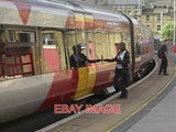 PHOTO  SHIPLEY RAILWAY STATION WAITING TO BOARD THE 16:49 TO SKIPTON ON PLATFORM Model
