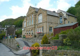 PHOTO  ROBIN WOOD BOARD SCHOOL LYDGATE TODMORDEN BUILT HIGH UP ABOVE THE MAIN RO Model