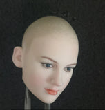 1/6 Female Bald Head Sculpt Model For 12" PH TBL Action Figure Body Toy Model