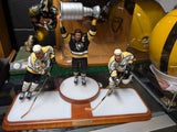 Mario Lemieux 3 figure Danbury Mint 11" Figurine display Pittsburgh Penguins Model