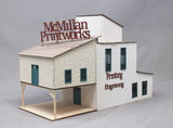 MUDD CREEK MODELS McMillan's Print Works Craftsman Assembled Kit, C8 Model