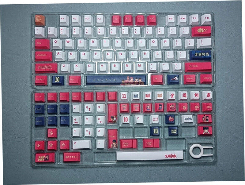 108keys Slam Dunk Theme Mechanical keyboard keycaps PBT For Cherry MX High Set Model