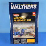 Walthers 933-4079 HO Modern Industrial Park Modern Printing Plant Kit Model