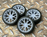 Resin 21/20 Inch:  ??Dodge Challenger Hellcat?? Model car Wheels/Tires 1/24 scale Model