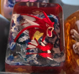 Pokemon Keycap Shiny Garados Artisan Handmade Model