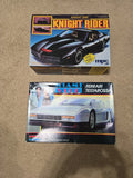 Vintage Knight Rider And Miami Vice Model Kits Model