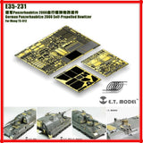ET MODEL E35-231 1/35 German Panzerhaubitze 2000 SPH PE Set for Meng TS-012 Model