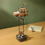 ROKR Road Tripper Gravity Swing Series DIY 3D Puzzle Wooden Model Kits jigsaw Model