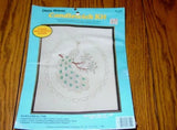 Creative Moments Craft Kit: "PEACOCK" Candlewick Kit - SEALED - #8310 - Lovely Model