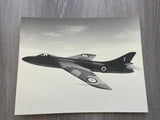 1950s large photo on board - hawker hunter f5 ( from hawker aircraft ltd ) Model
