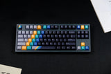 Phonogram Keycap, 129 Key PBT Keycaps Cherry Profile DYE-SUB Personalized Keycap Model