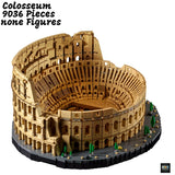 NEW Colosseum 9036 Pieces Architectural Building Blocks for Kids and Adults Model