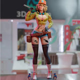 1/24 Scale Resin Figure Model Kit Cindy Aurum Unassembled Unpainted 3D Toy Model