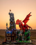 Custom Lego Dungeons&Dragons: Red Dragon's Tale 3745Pcs W/ 11 Figures DES BELOW! Model