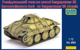 Reconnaissance tank on Bergepanzerwagen 38 chassis model 1/72 Unimodel UM484 Model