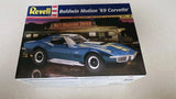 Revell Baldwin Motion '69 Corvette 1:25 Plastic Unassembled Model Kit w/ Decals Model