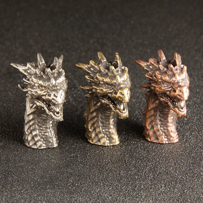 Dragon Paracord Beads Lanyard Bead Keychain Charm Pendant Charms