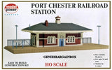 HO Scale Train "PORT CHESTER STATION" Kit Model Power New in Sealed Box 542 Model