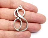 Antique Silver Charms Antique Silver Plated jewelry Accessories Charms