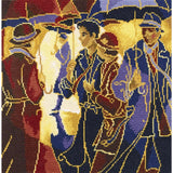 RTO counted Cross Stitch Kit "Sunshine rain" M379, 24x24 cm, DIY Model