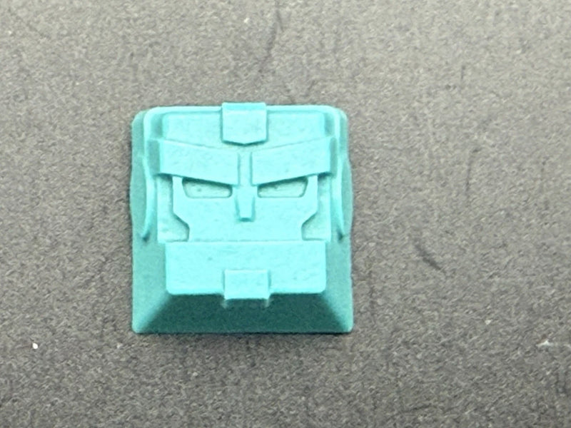 BroCaps - BroBot Aquamarine Artisan Keycap - MX Switch KeyCap - RARE Model