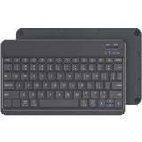 Emetok Portable Bluetooth Keyboard with Larger Keycaps, Upgraded Rechargeable Model