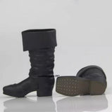 1/6 Scale Soldier Black Hollow Boots Model For 12'' Action Figure Body Model