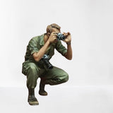 1/35 US Photographer Soldier RESIN FIGURE MODEL KIT Unassembled Unpainted NEW Model