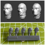 1:35 Die Casting Resin Model Assembly Kit Character Head Model Modification Model
