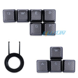 10Pcs Keycaps for Corsair K100 K70PRO Mechanical Keyboard Texture KeyCaps Model