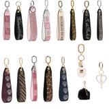 Victoria¡¯s Secret Wristlet Keychain Glitter Logo Strap Charm Choose Style/Color Charms