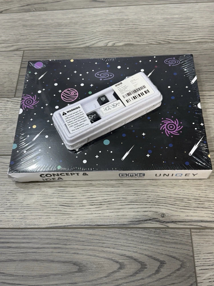 Sealed GMK Galaxy Base Set + Novelties Keycaps Bundle Model