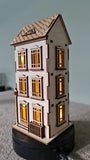 Town house No.1 Dollhouse DIY Kit Scale 1:48 | Model