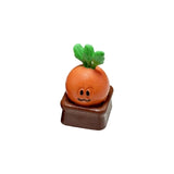Realistic Carrot Shaped Keycaps Suitable For Mechanical Switches Fade Proof Model
