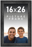 16x26 Frame Black Barnwood Picture Frame Photo Frame UV Acrylic, Acid Free Model