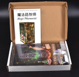 Fsolis Book Nook Kit #SZ05 Miniature House MAGIC PHARMACIST NEW Open Box Model