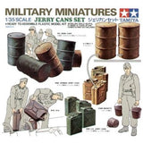 Tamiya 35026 1/35 Scale Military Model Kit Fuel Oil Drum & Jerry Cans Set Model