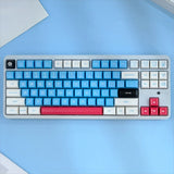 Lilith Keycaps Blue White SA Profile Keycap PBT Double Shot Keycap Set 160 Keys Model