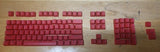 IOAOI 106 Keycap Set, Shine Through, OEM Profile, Red Model