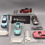 Finclassically FY 1:64 Ferrari F40 prancing horse tilting lamp alloy car model Model