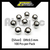 for MG 1/ HG RG 1/144 100 PCs 0.5mm Sliver Metal Bead Ball Armor Detail up Parts Model