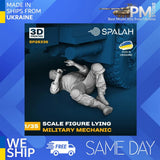 Spalah 28335 1/35 Figure model kit "Lying military mechanic" Model