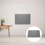 Grey Felt Wall Tile for Office Photo Memo Display Self Adhesive Model