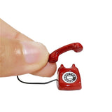 Diorama 1:12 Landline Telephone Model Car Garage Workshop Accessories Props Toy Model