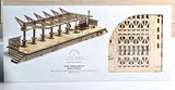 UGEARS Model Railway Platform Kit | 3D Wooden Puzzle | Mechanical Model - NEW Model