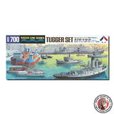 Hasegawa HWL509 1/700 Tugger Set Water Line Plastic Model Kit Model