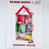 DIY Build Your Own Diorama House Craft Kit Kid Made Modern Model